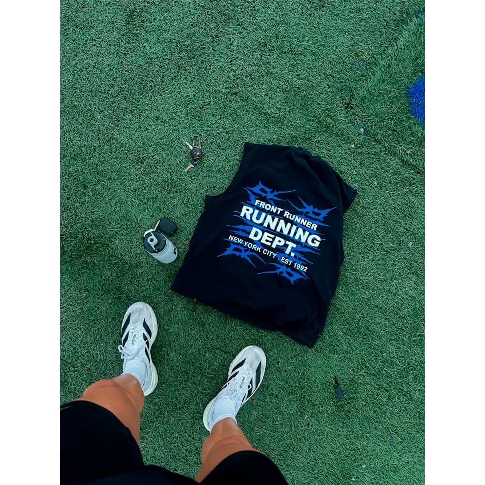 Regata Oversized Esporte Running Dept. Atleta Hibrido 100% Algodão Unissex Regata Premium