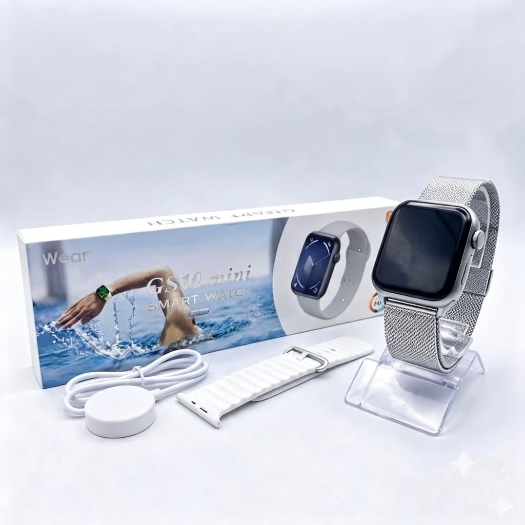 Smartwatch GS10 Mini 41mm Relógio Inteligente Pulseira Extra