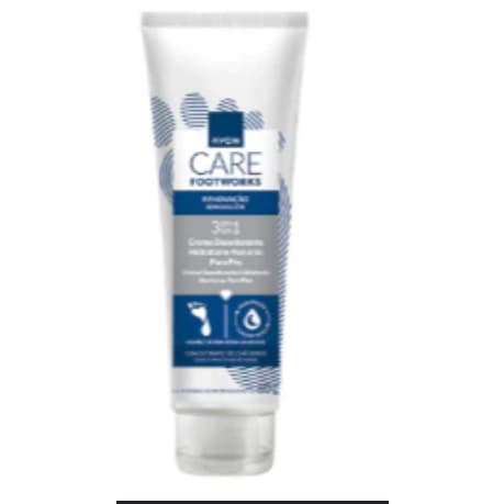 Hidratante Noturno para os Pés com Extrato de Chá Verde Creme Desodorante Foot Works Avon 80g