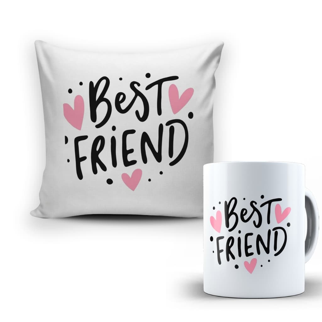 Kit Almofada + Caneca Best Friends