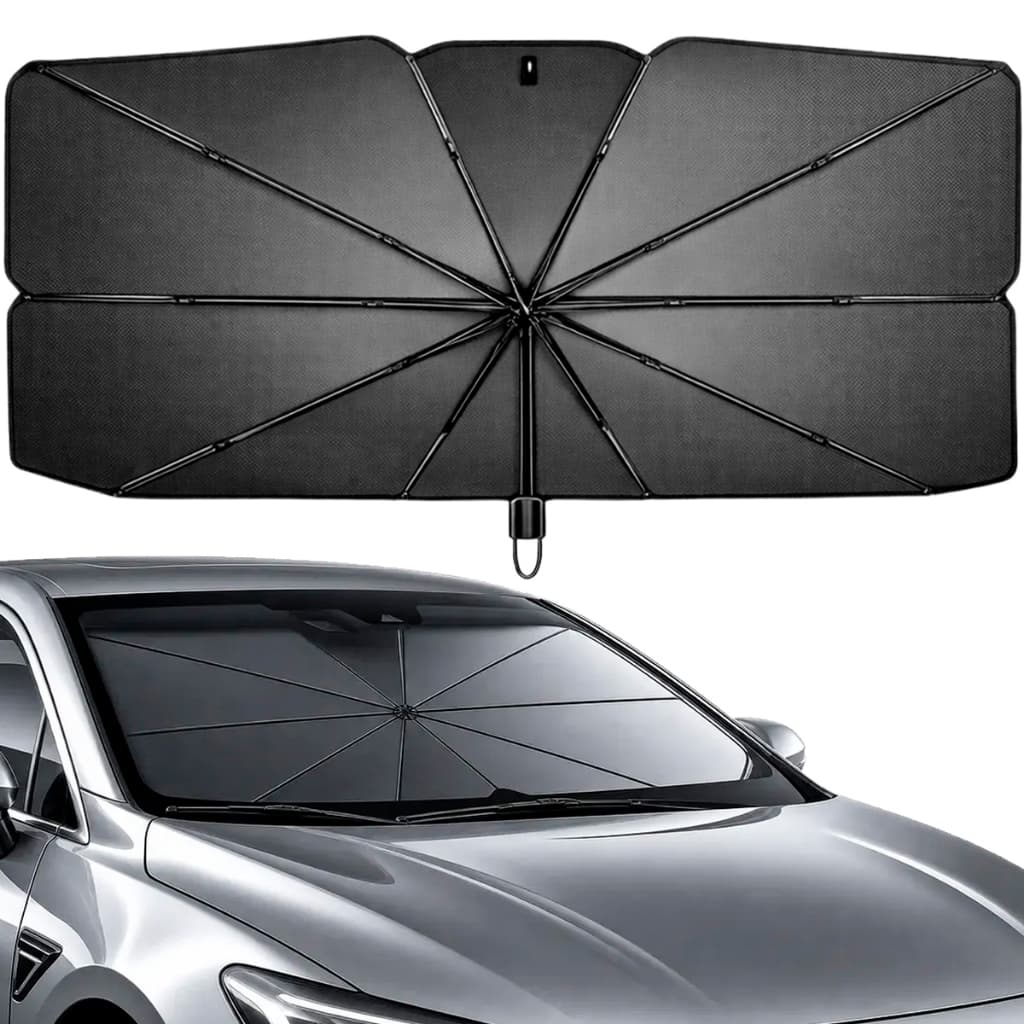 Protetor Painel Guarda Sol Universal Quebra Sol Parabrisa Carro Proteção Solar UV Reforçado
