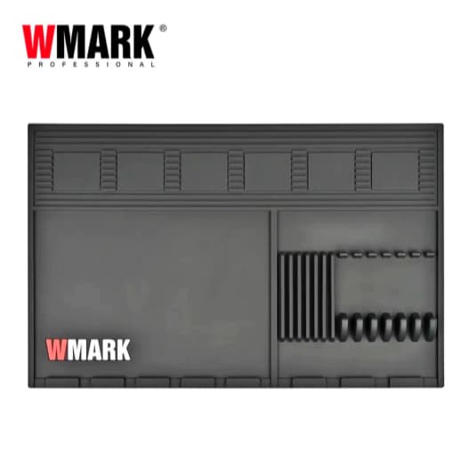 Tapete Magnetico Wmark Oganizador 3D Barbeiro Divisao Pente e Tesoura