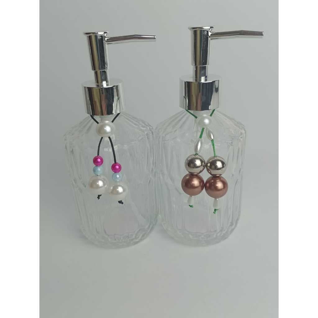 Porta Sabonete Liquido Banheiro Vidro 400ml