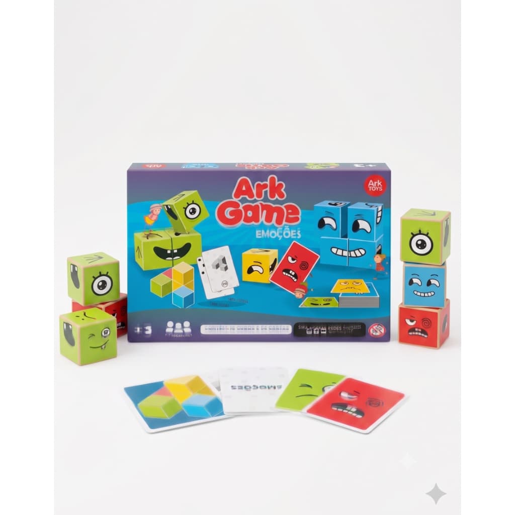 DESAFIO CUBO DAS EMOÇÕES ARK – Estimule a Inteligência Emocional do seu Filho Brincando!