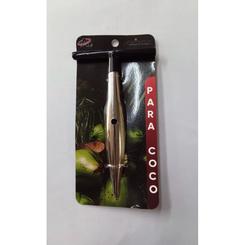 Furador de Coco com Aço Inox - Praticidade, Segurança e Higiene