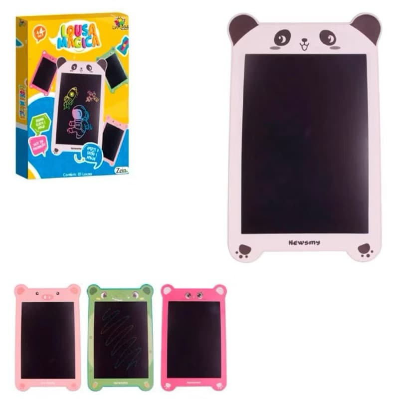 Lousa Mágica Infantil LCD USB com Tela Digital 12 ou 14 Polegadas