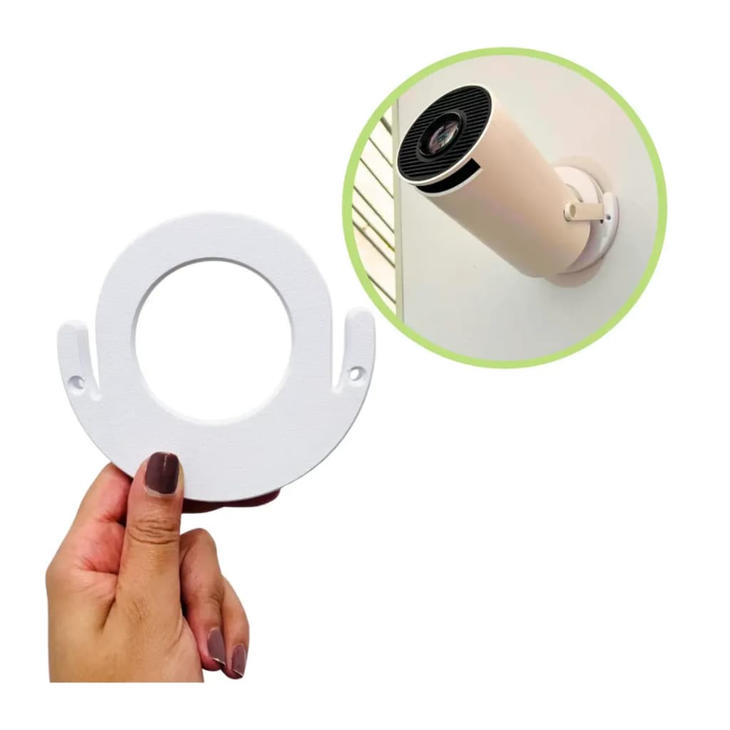 Suporte para projetor Hy300 com buchas e parafusos fixe na parede e no teto