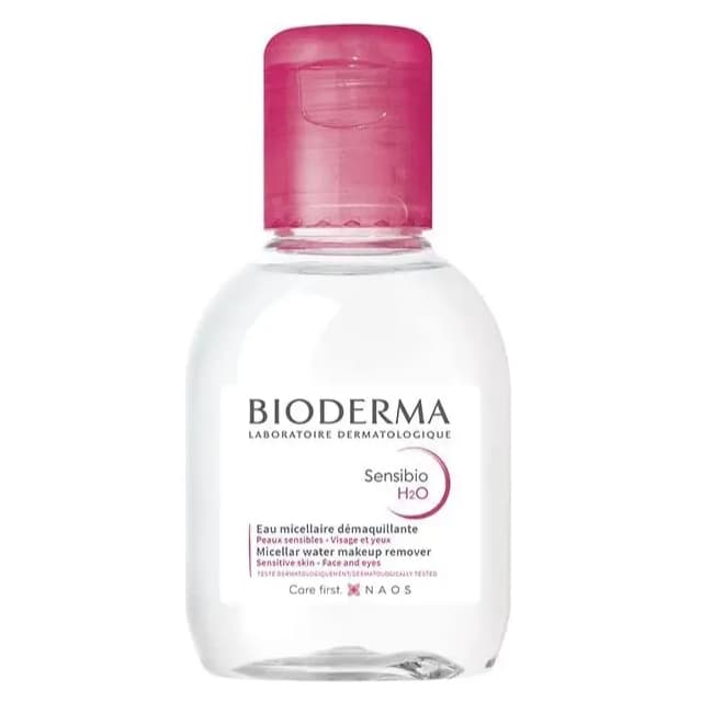 Água Micelar H2o Bioderma Sensibio Dermatológica Calmante Para Peles Normais a Sensíveis 100ml