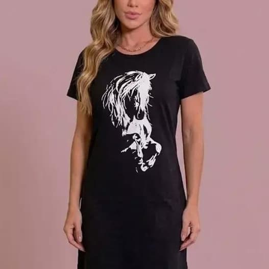 CAMISOLA COM MANGA CAVALO