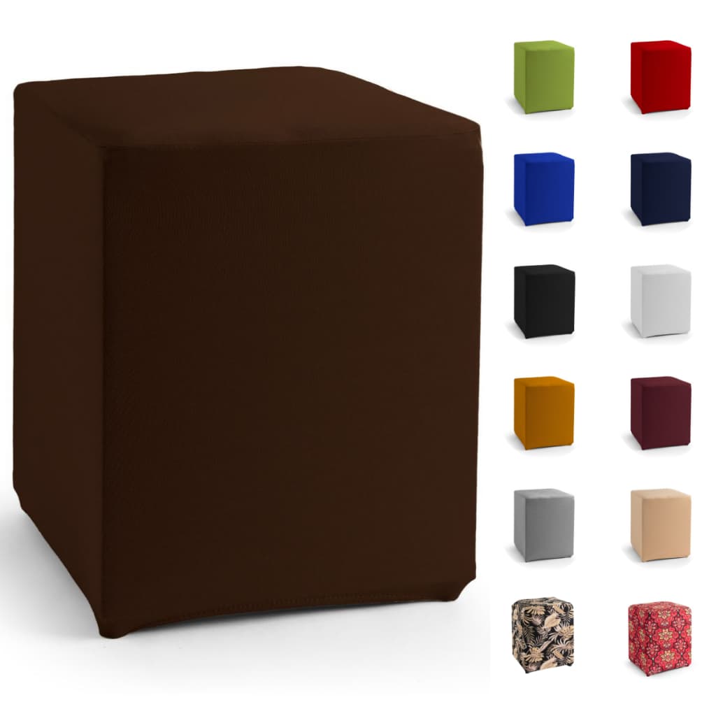 Capa Puff 40x40 Lisa Estampada Malha Gel Protege e Renova o Puff
