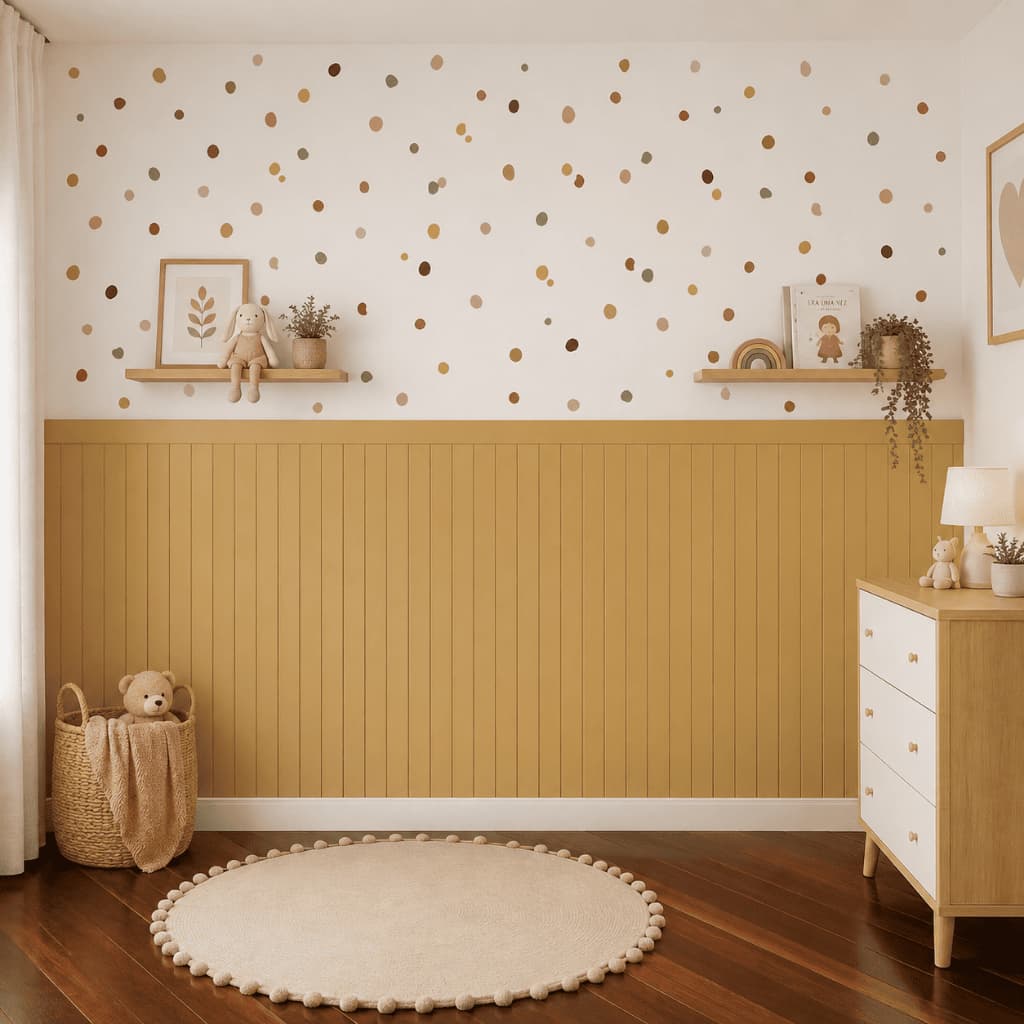 Kit 20 Ripa de Madeira Mdf Shiplap Decoração Sala Quarto Parede