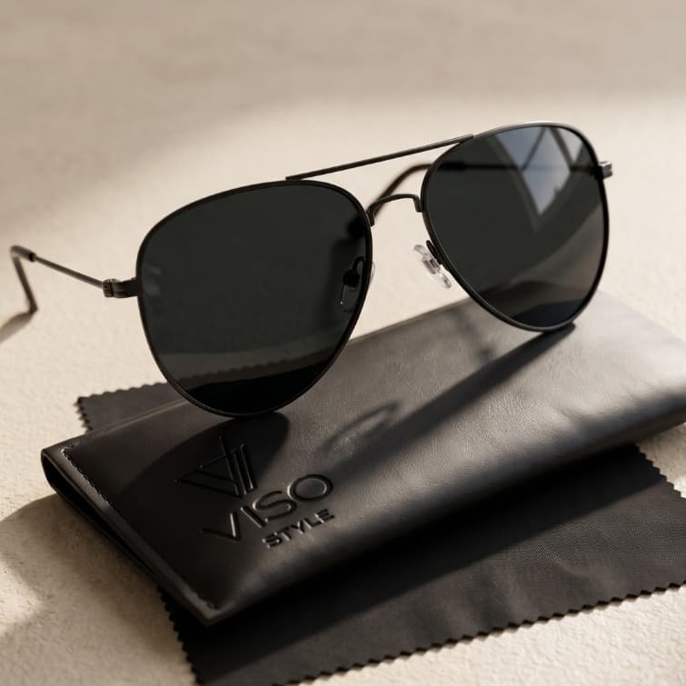 Óculos de Sol Aviador Escuro Premium Classico Fino Basico Atemporal Piloto uv400 Masculino Feminino