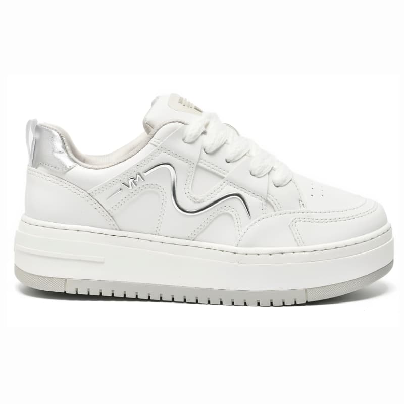 Tênis Feminino Via Marte Casual Plataforma Sneaker Branco 306-002 Original