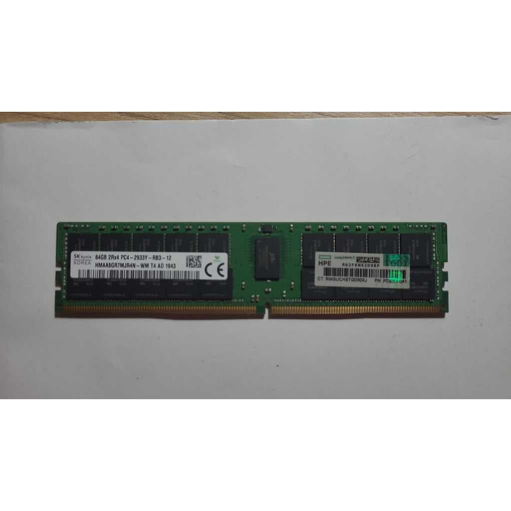 MEMORIA SKHYNIX 64GB 2RX4 PC4 2933Y RB3 12 HMAA8GR7MJR4N VM T4 AD 1943