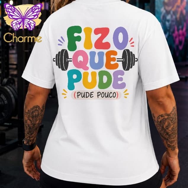 CAMISETA DE ACADEMIA FRASE ENGRAÇADA E MOTIVACIONAIS, blusinha para treino t-shirt dia a dia maromba plus size