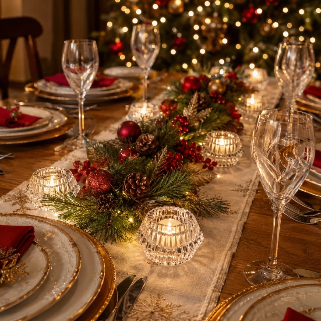 Vela Decorativa Luminária De Mesa Transparente