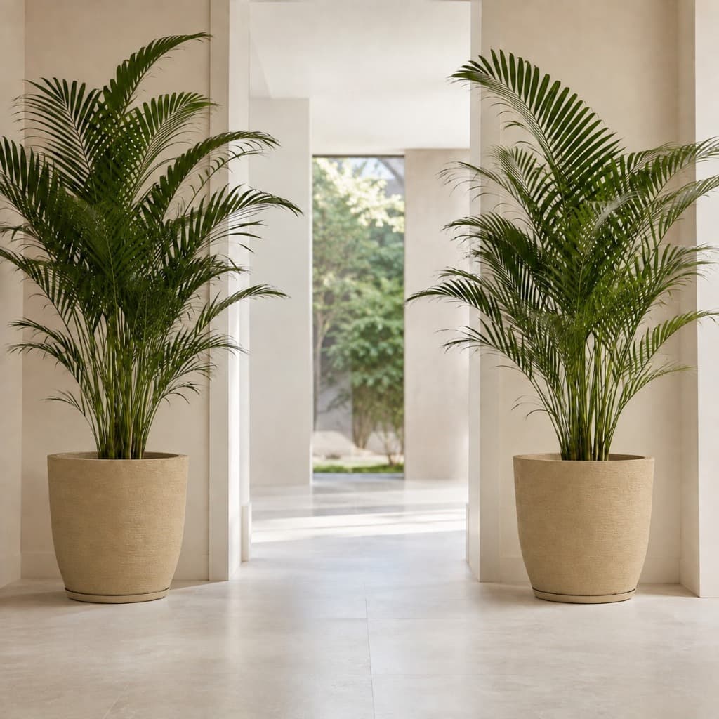 Vaso Para Plantas Bojo Escovado Jardim Grande Moderno GG