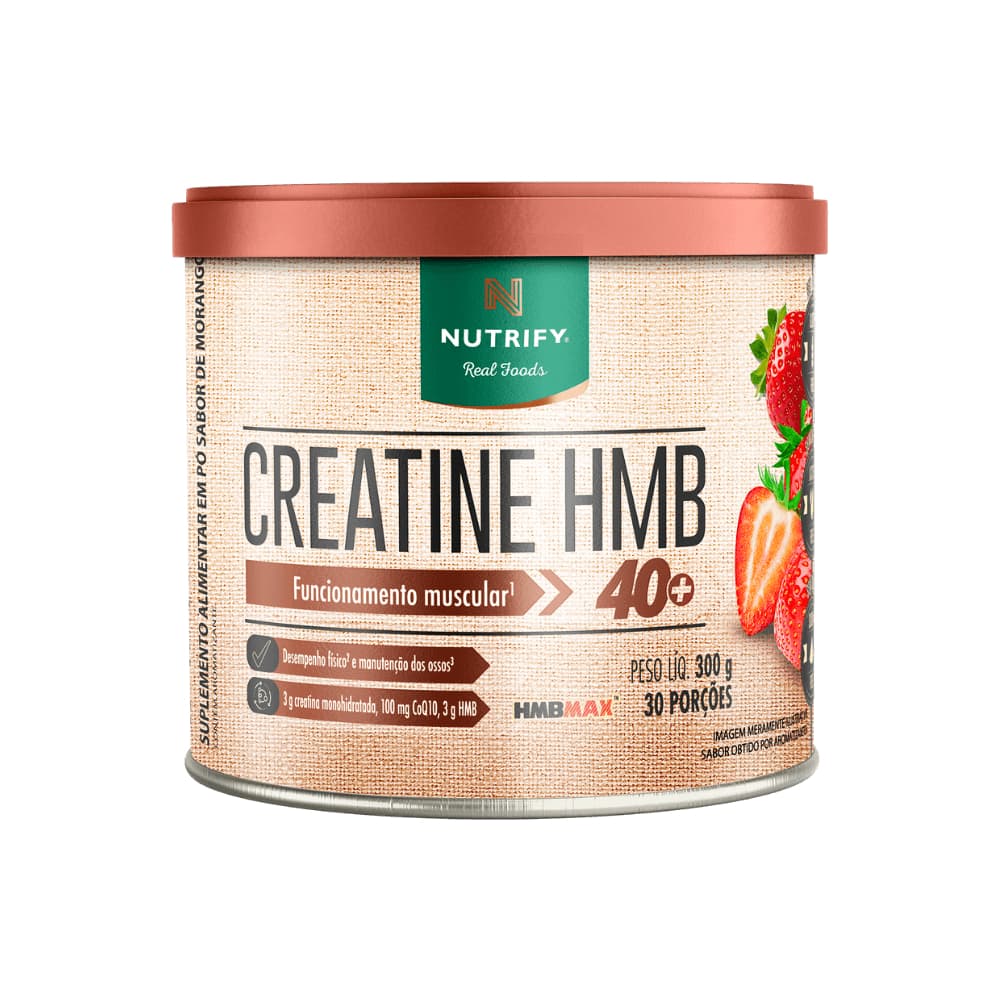 Nutrify Creatine HMB Pote 300g Creatina Monohidratada + HMB