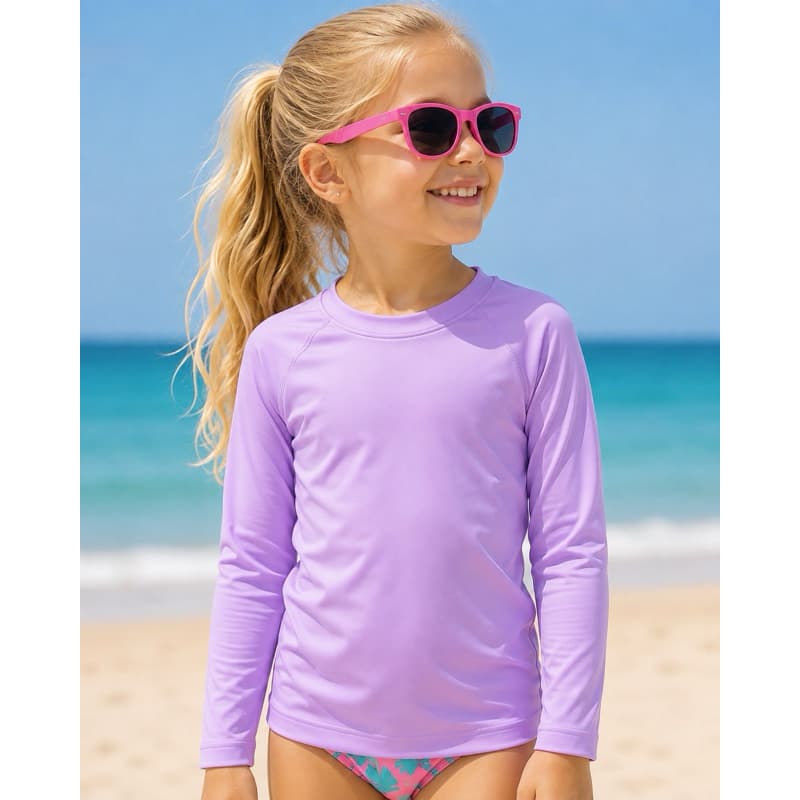 Camiseta UV Infantil  menino menina Manga Longa  termica Proteção Solar Roupa Praia Piscina