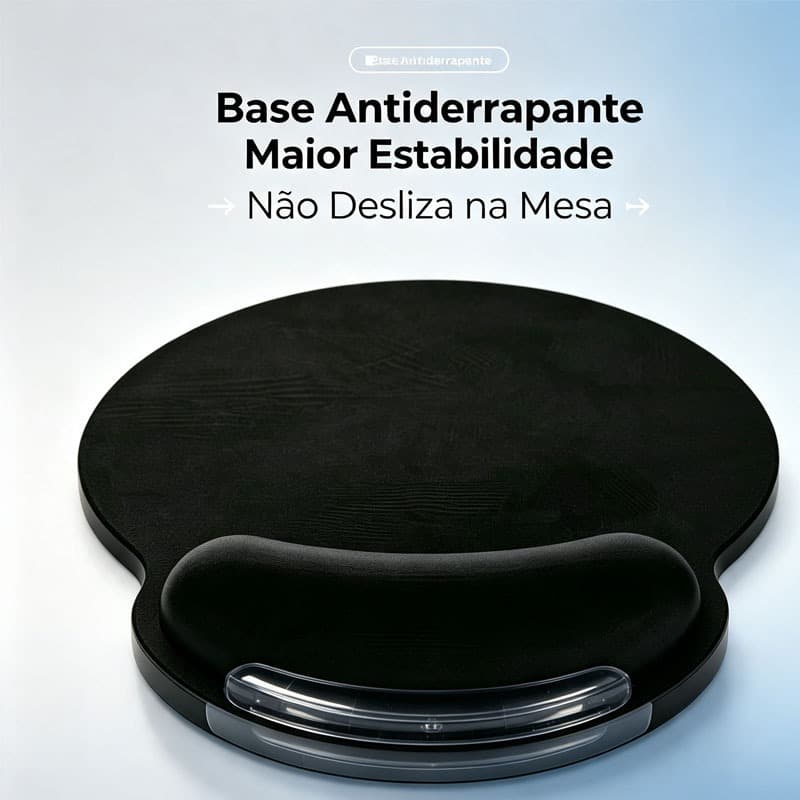 modelo Mouse Pad de Pulso Ergonômico Com Apoio De Punho