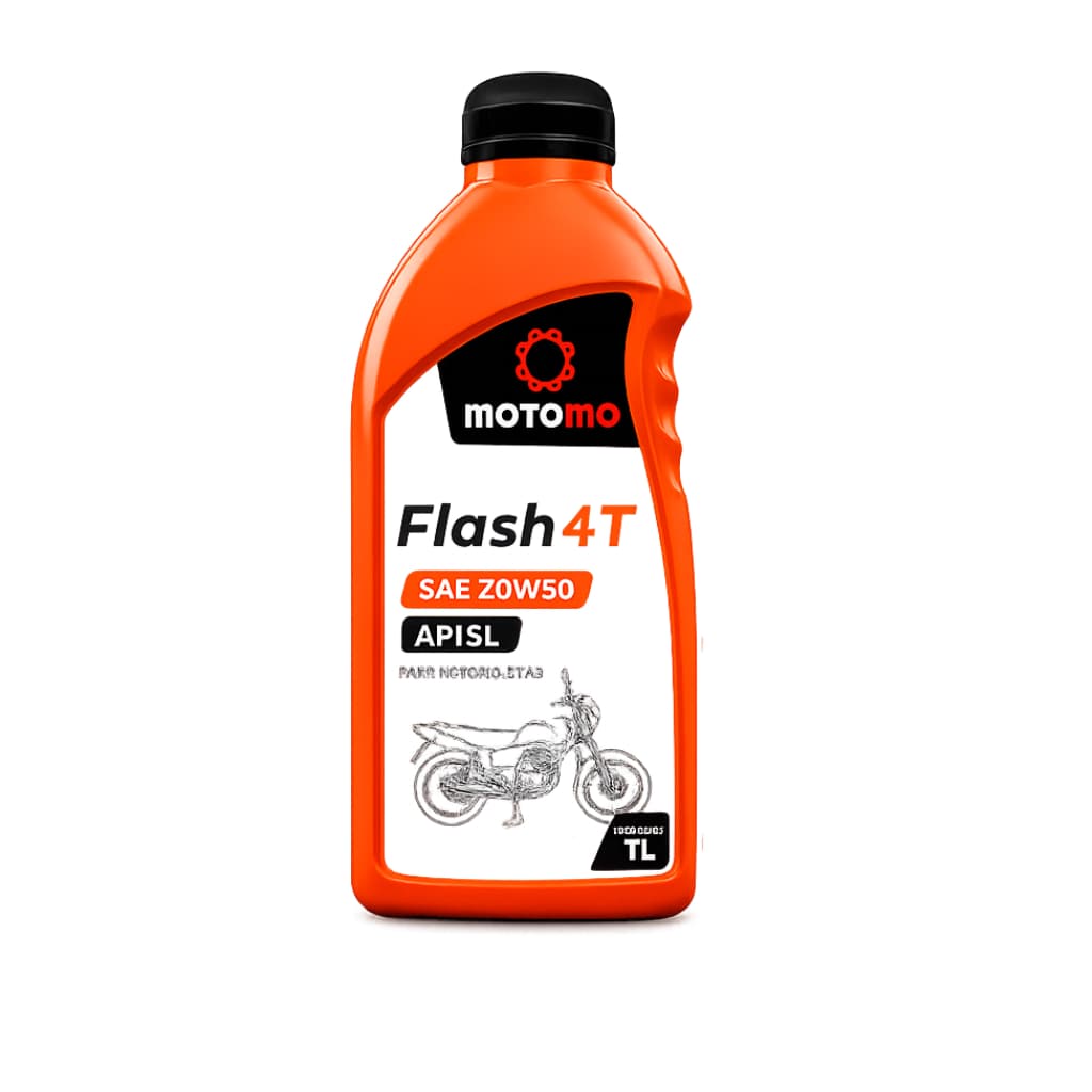 ÓLEO PARA MOTO FLASH 4T MOTO MO 20W50 1L API SL