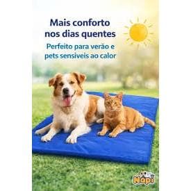 Tapete Gelado Pet Refrescante para Cachorro e Gato 50x90cm Napi