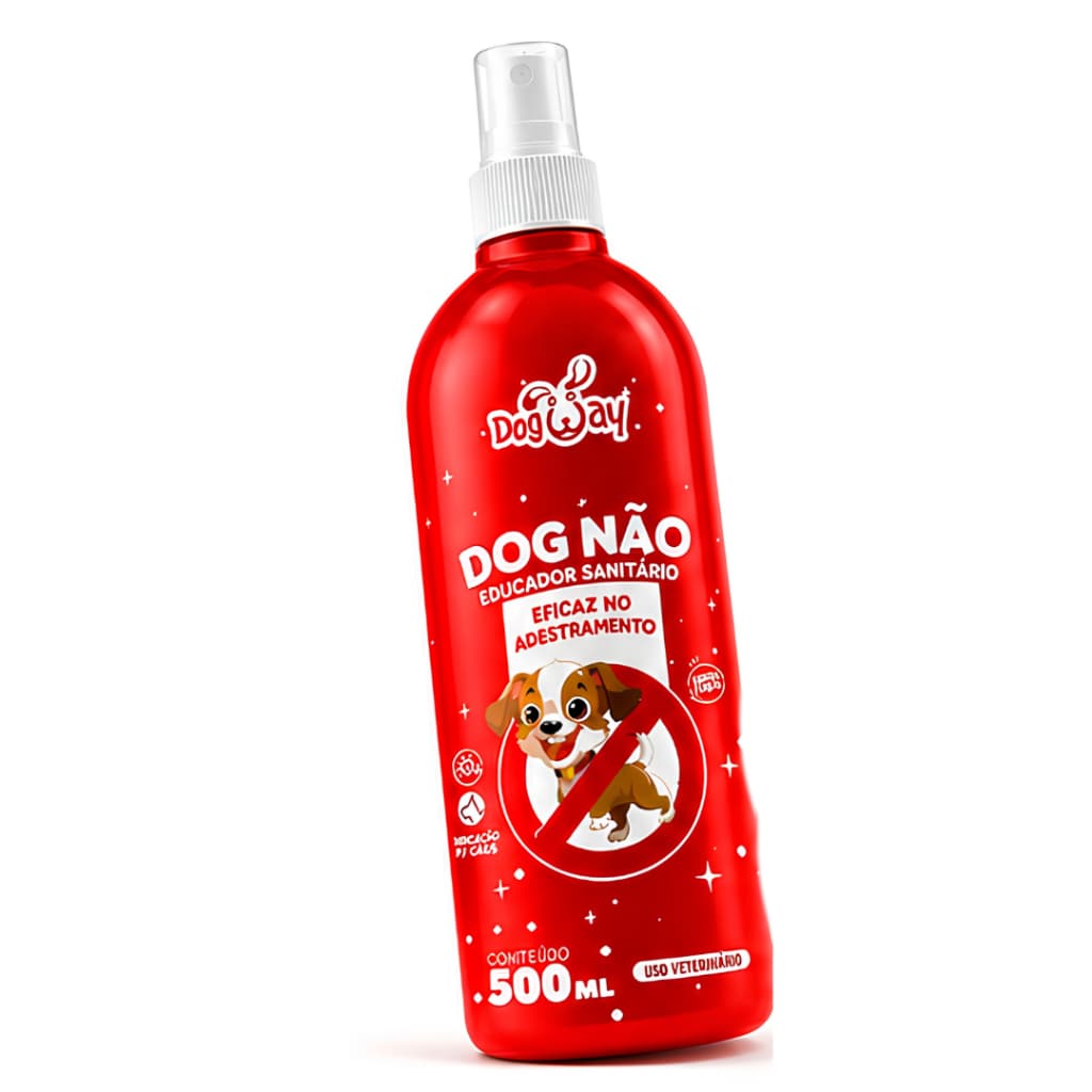 Repelente Educador Cães Gatos 500ml Spray Afasta Pet | Xixi e Cocô Fora do Lugar