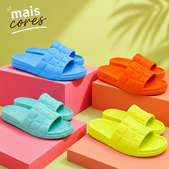 Chinelo Nuvem Solado Confort Macio Sandalia Confortável Leve Barato ENVIO IMEDIATO