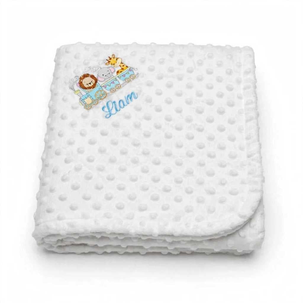 Presente para Bebês Recem Nascidos Enxoval Personalizável Manta BEBE 78cmx78cm - Qualidade Premium