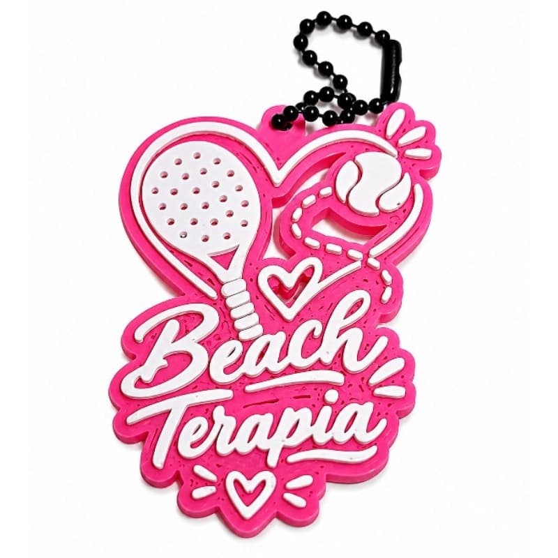 Chaveiro Beach Tennis Raquete Impressão 3D Lembrancinha