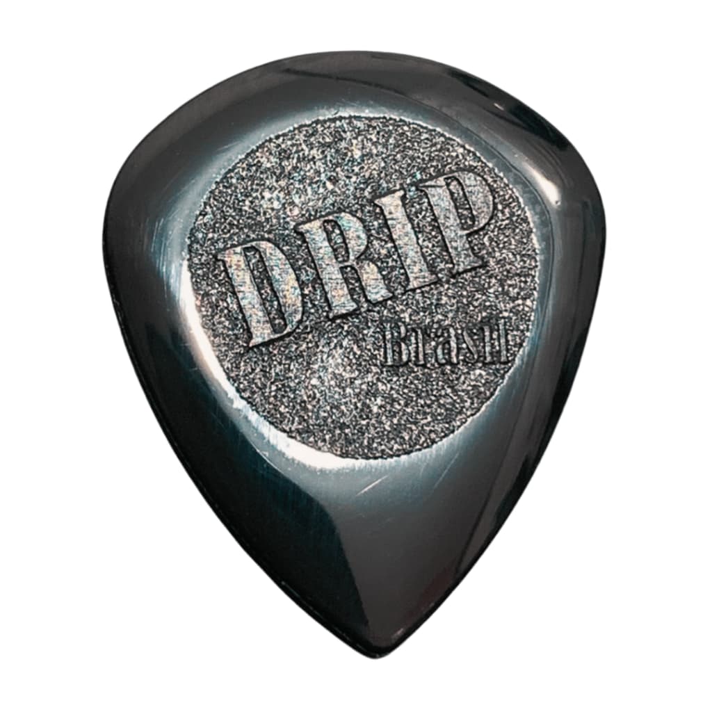 Palheta BORI MINI DRIP Gota Preta Guitarra Violão