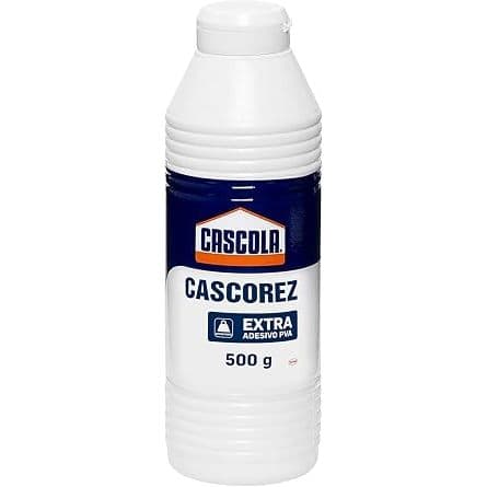 Cascola Cascorez Extra, Cola branca extra forte de fácil aplicação, Cola de PVA com secagem transparente, Cascorez Extra