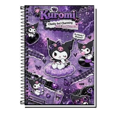 Caderno Personalizado Korumi | Capa Dura |1 a 20 Matérias |Escola, Organização.