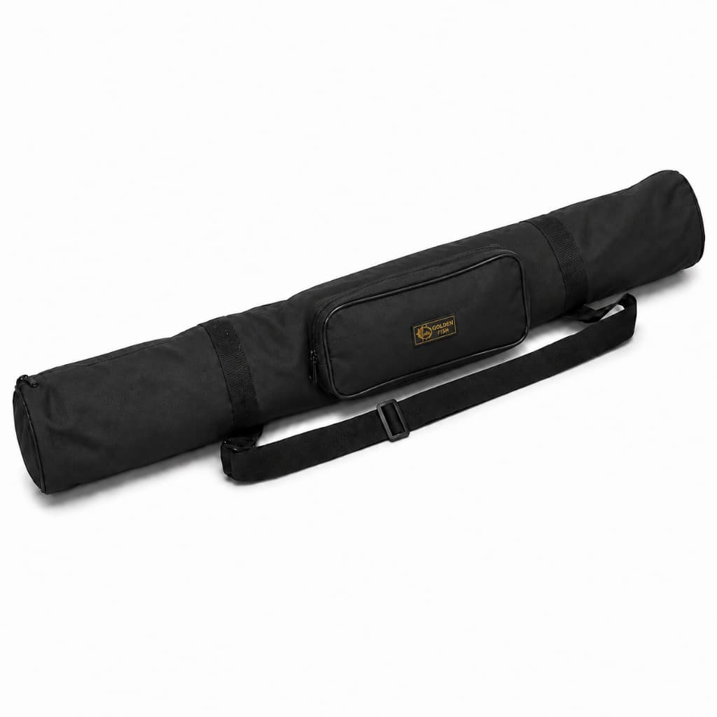 Capa Para Vara de Pesca 70 cm Preta Transporte de Varas e Equipamentos de Pesca e Camping