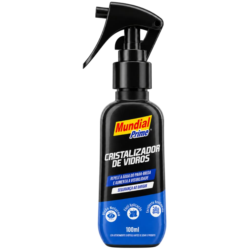 Cristalizador De Vidro Parabrisa Mp10 100ml Mundial Prime