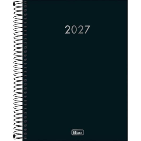 Agenda Executiva Espiral Diária 20 X 27,5 Cm Napoli - Tilibra