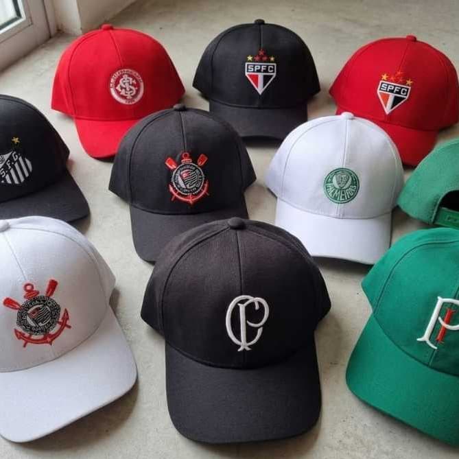 Boné Infantil de Times Surtidos Aba Curva, Chapéus Time de Criança