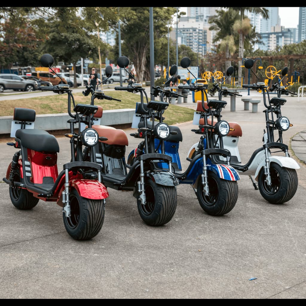Moto Elétrica 1000W WAXX MOTORS Pneu Largo Sem CNH Sem Emplacamento