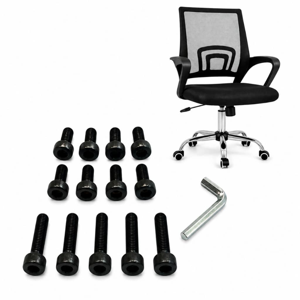kit Parafusos Allen Para Cadeira Escritório Basic 9050 e 9060