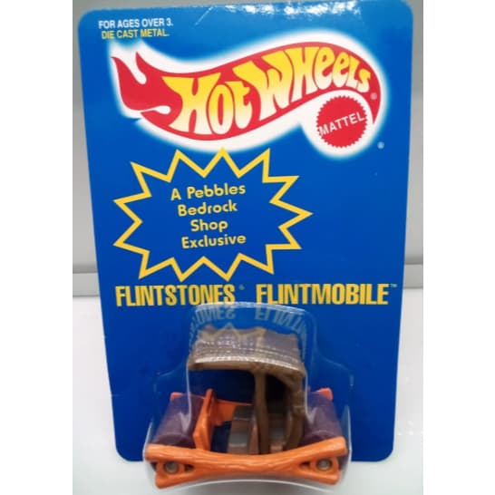 Hot Wheels Flintstones Flintmobile 1994 Raro Pebbles Bedrock Shop Exclusivo