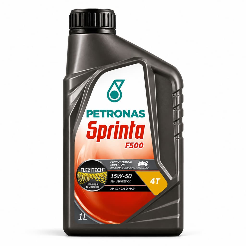 Óleo De Motor Semi-sintético Petronas 15w-50 Para Motocicletas E Quadriciclos De 1 Unidade