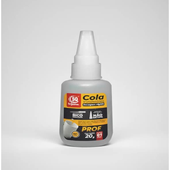 Cola Instantânea Secagem Rápida-cola Tudo Amarelo