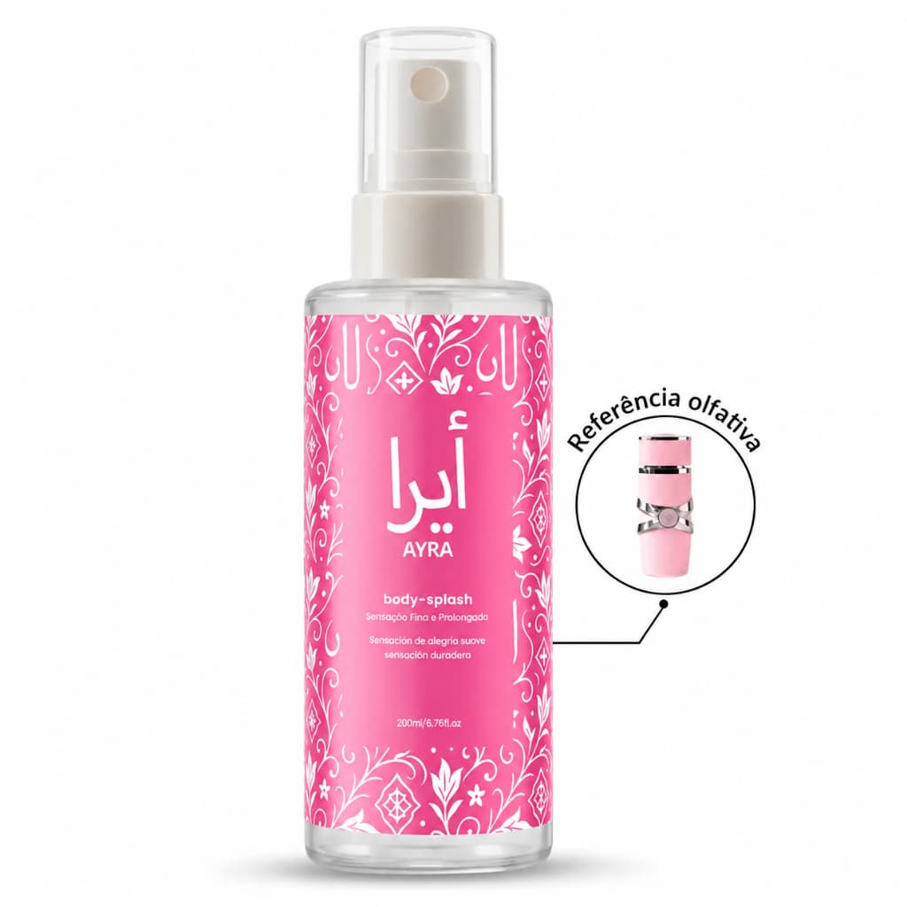 Body Splash Perfume feminino Yara Arabe Feminino 200ml
