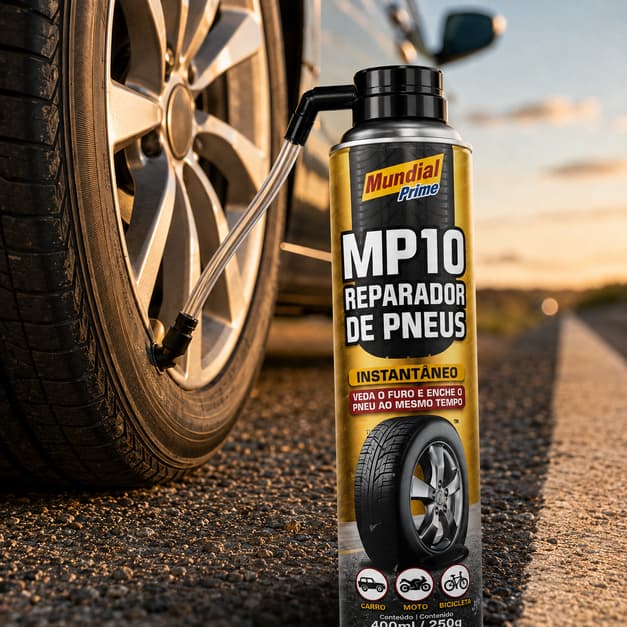 Reparador Pneu Instantâneo Bicicleta Bike Carro Moto Veda 400ml Selante Vedar Pneu Furado