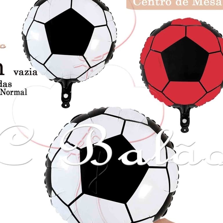 10/15/20/25/30/35/40/45/50 Balões Metalizado Bola Futebol 22cm
