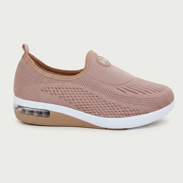 Tenis Feminino Modare Ultraconforto 7320.217 Slip-on Tecido Ortopédico Anatômico Super Confortável