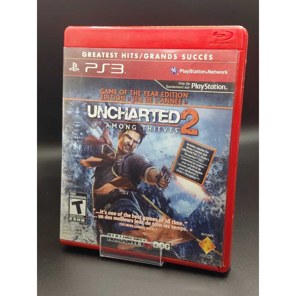 Uncharted 2 Among Thieves (Greatest Hits) - Mídia Física - Original / Ps3 - Playstation 3