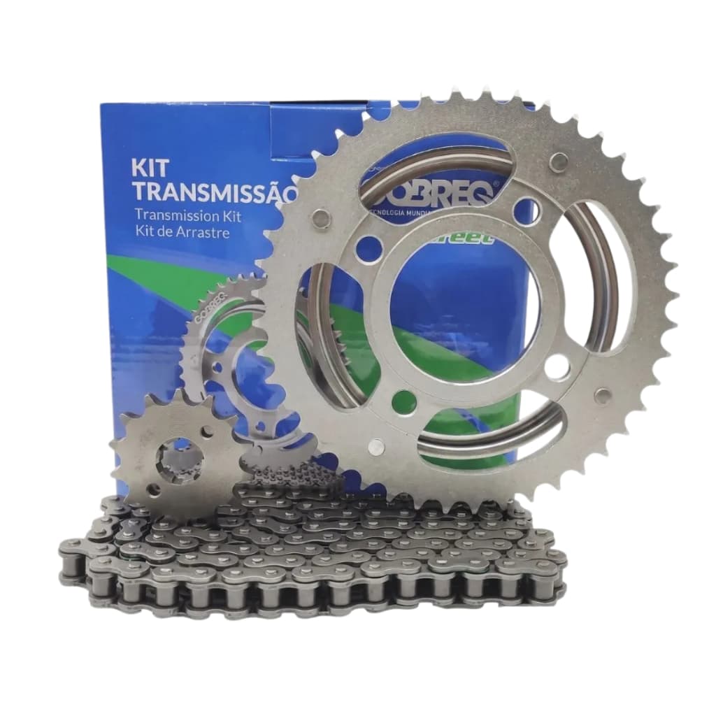 Kit Transmissao Cg 125 Titan Fan 2000 2002 2005 2007 2008 Cobreq