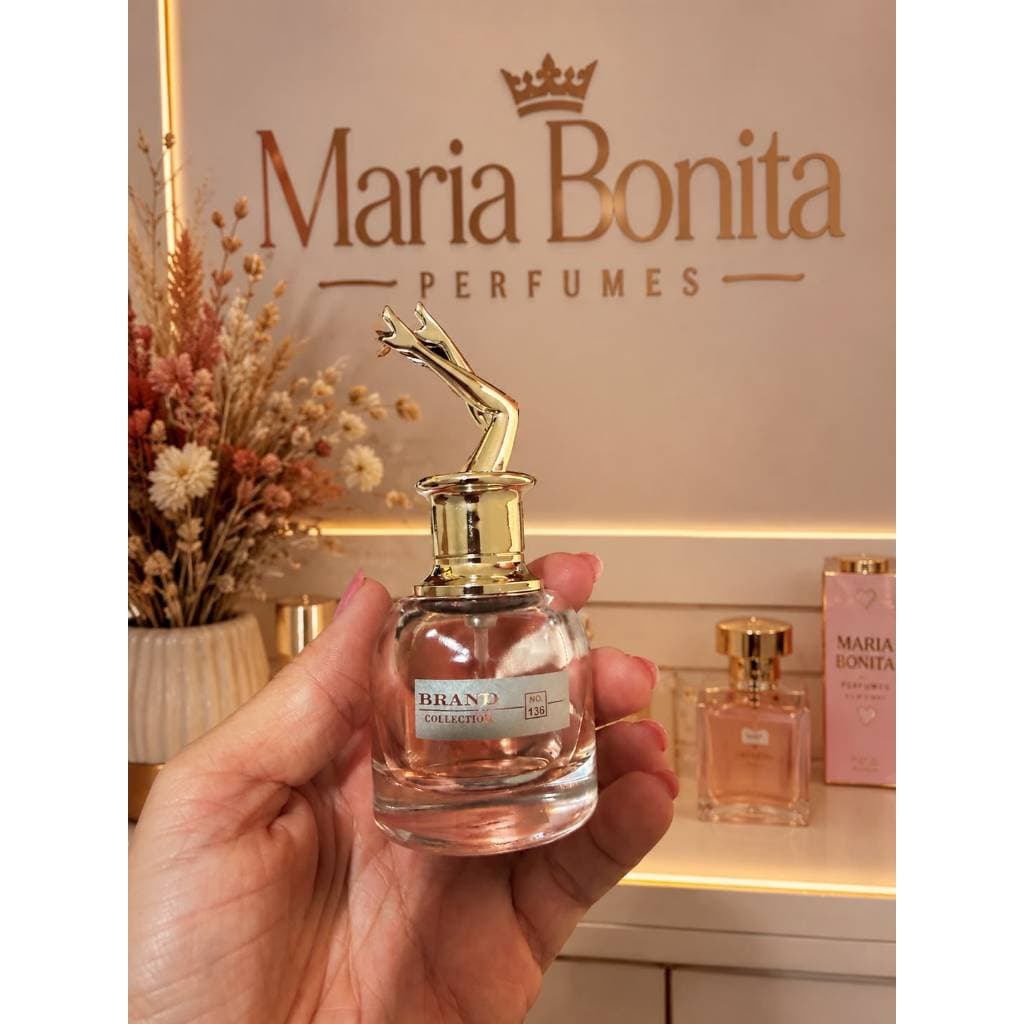 Perfume Feminino Premium Brand Collection 136 - Inspiração Scandal - 25ml Presente dia- dia