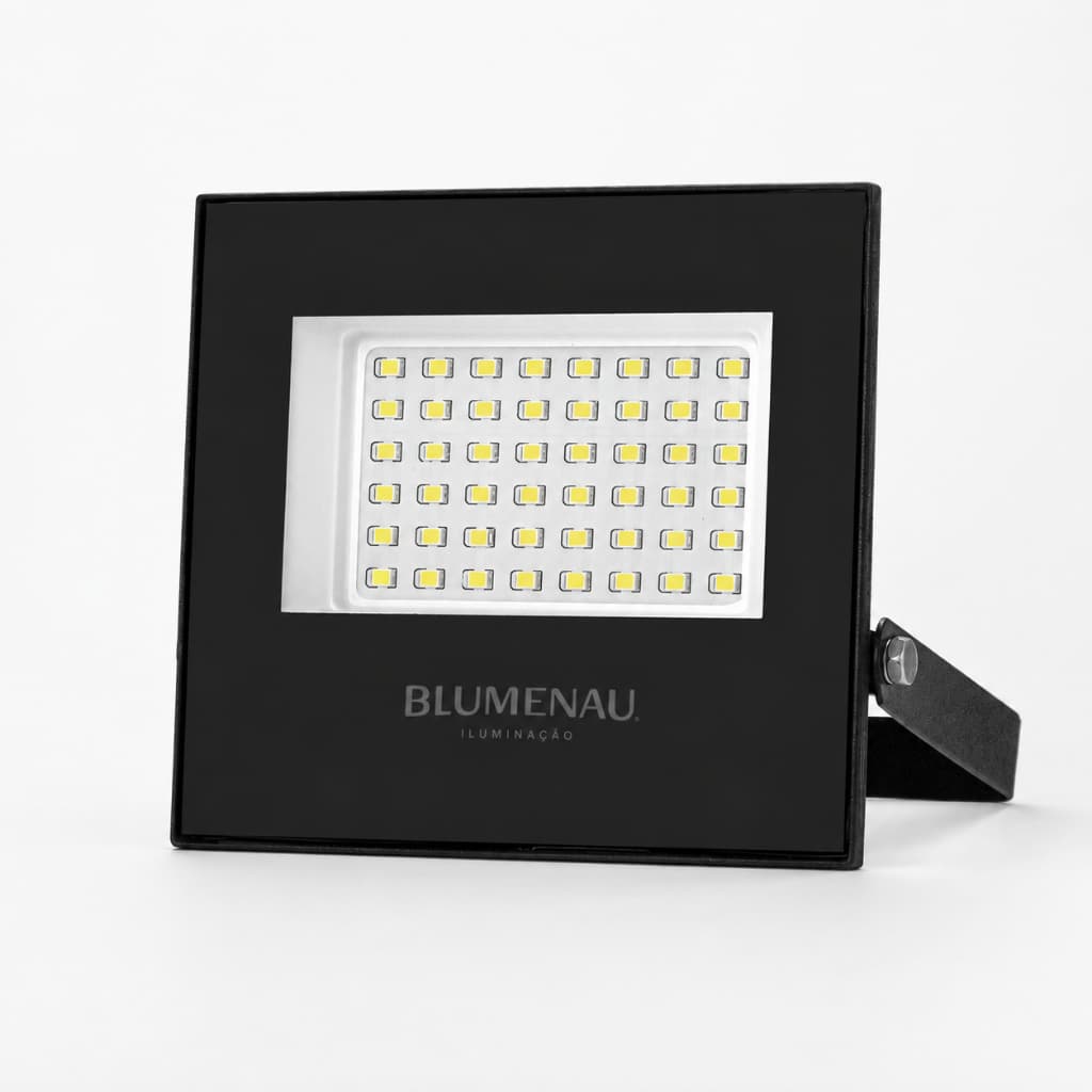 Refletor LED 50W Super Potente à Prova d'Água Área Externa Bivolt IP66 Blumenau